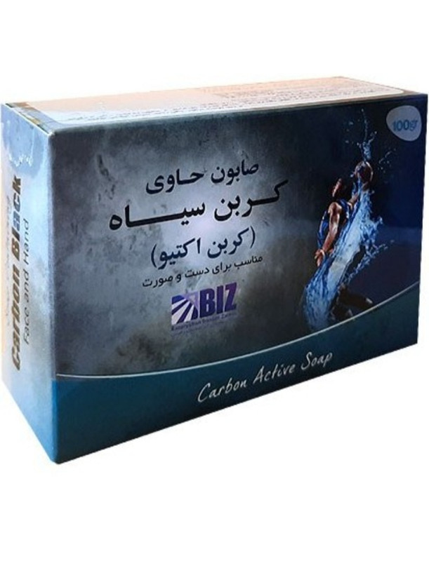 صابون کربن سیاه دکتر بیز وزن ۱۰۰ گرم