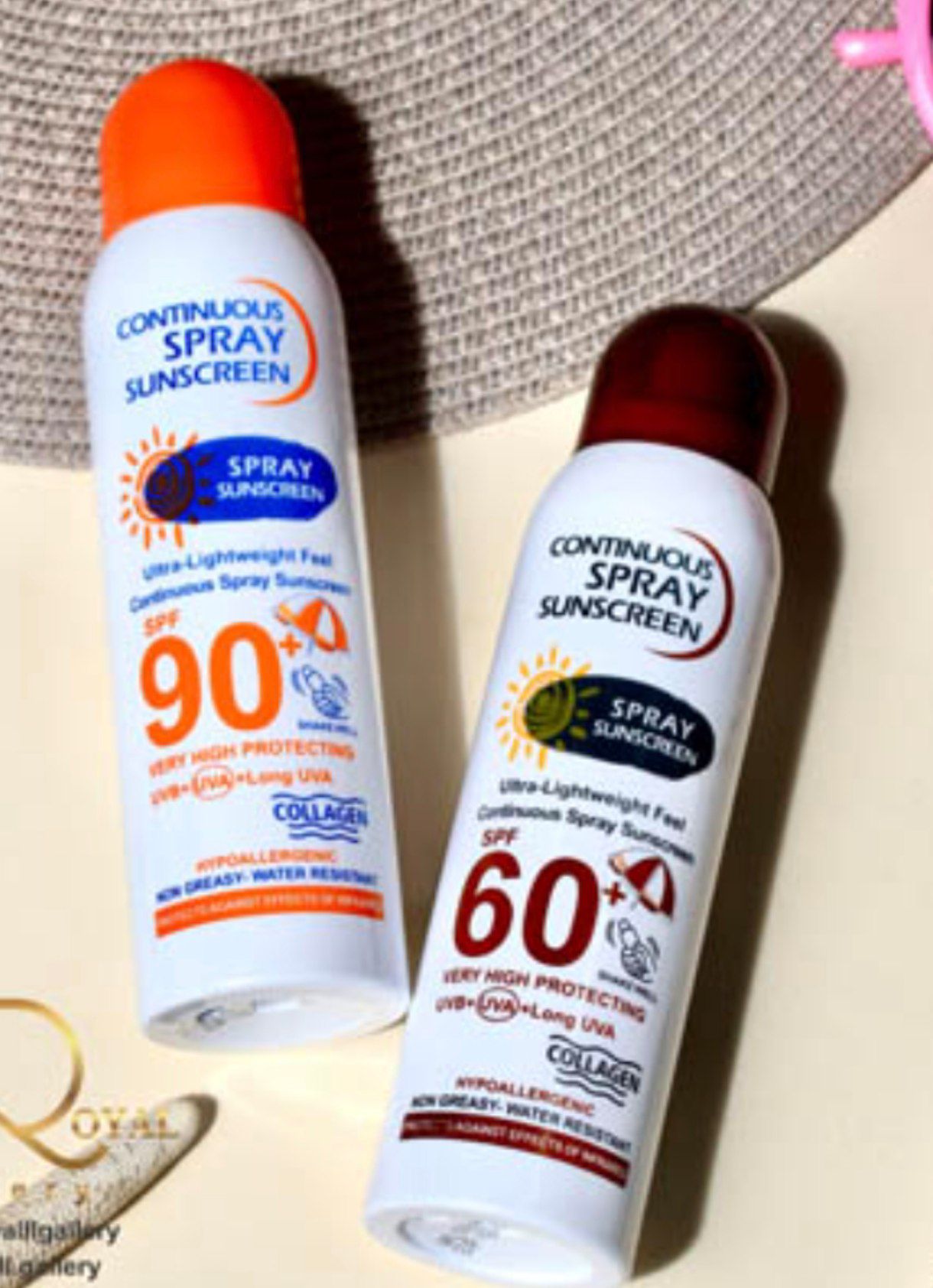 اسپری ضد آفتاب بی رنگ SPF 60 حجم ۲۳۰ میلی لیتر